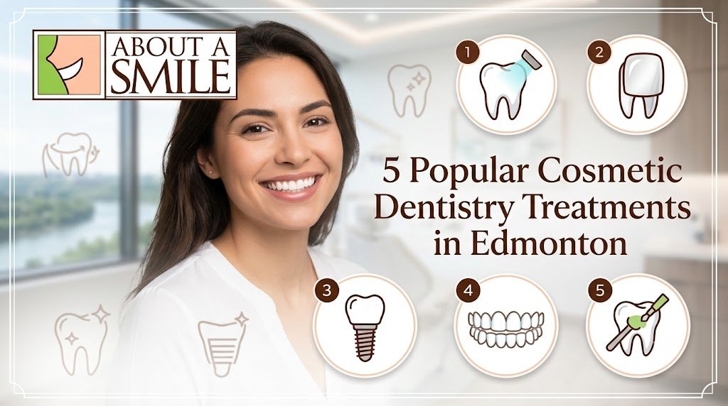 5 Popular Cosmetic Dentistry Treatments in Edmonton