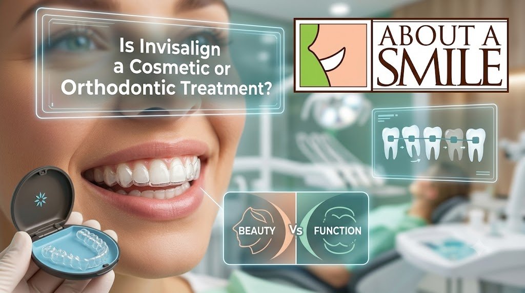 Is Invisalign Cosmetic or Orthodontic Treatment in Edmonton?