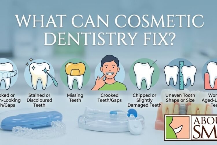 Cosmetic dentist Edmonton helping patients improve their smile with cosmetic dentistry treatments