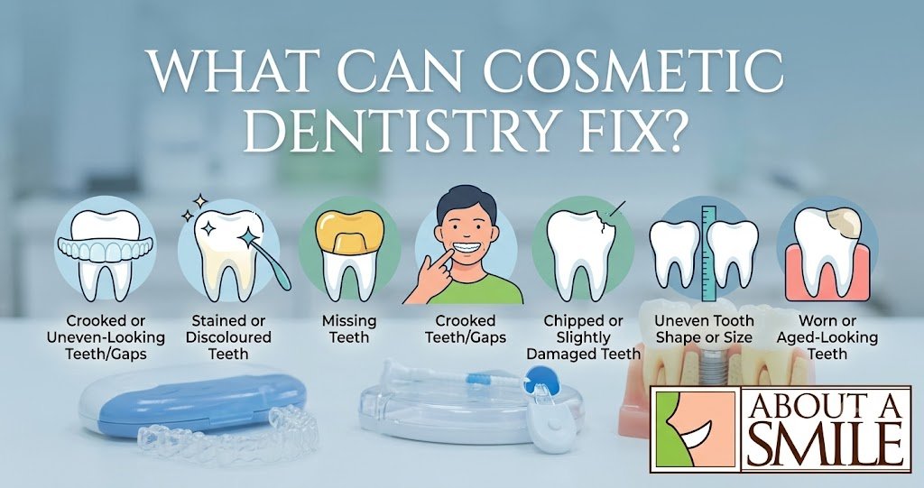Cosmetic dentist Edmonton helping patients improve their smile with cosmetic dentistry treatments